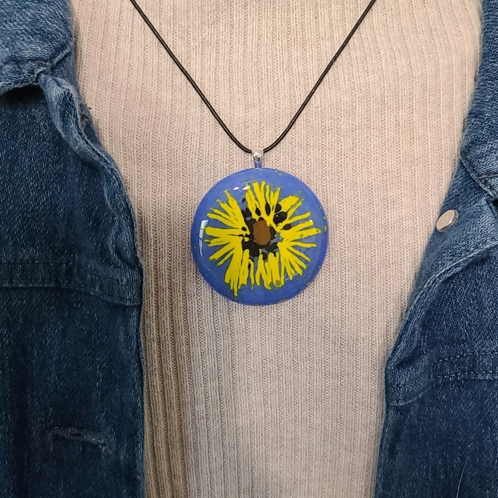 Fused GlassArt Necklace